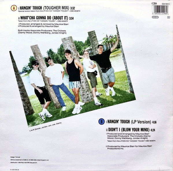 New Kids On The Block – Hangin' Tough (NM) BOX2
