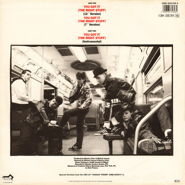 New Kids On The Block – You Got It (The Right Stuff) (VG+) BOX3