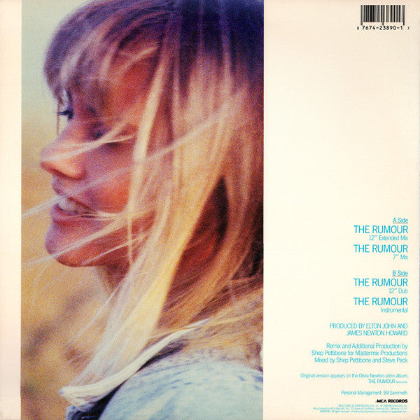 Olivia Newton-John – The Rumour (EX, FUNDA VG+) BOX24