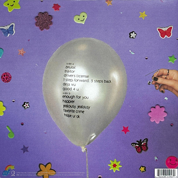 Olivia Rodrigo – Sour (LP - Gatefold) / (NUEVO, SELLADO) BOXV33