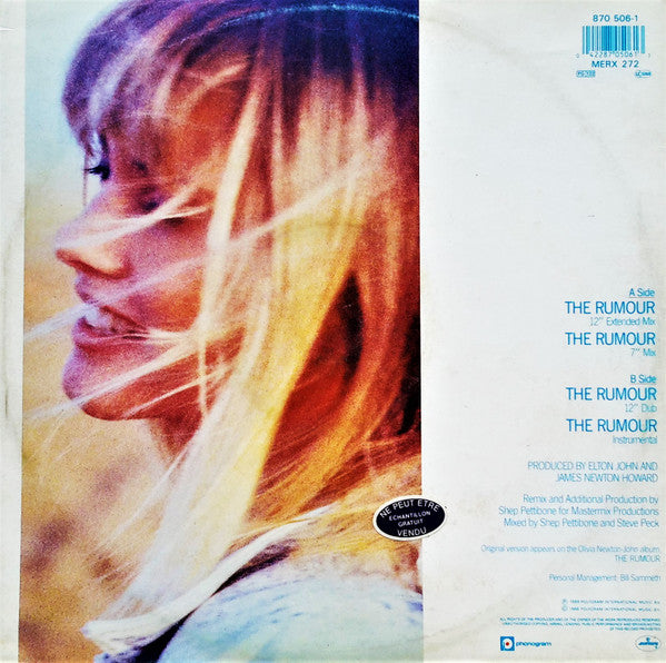 Olivia – The Rumour (VG+) BOX26