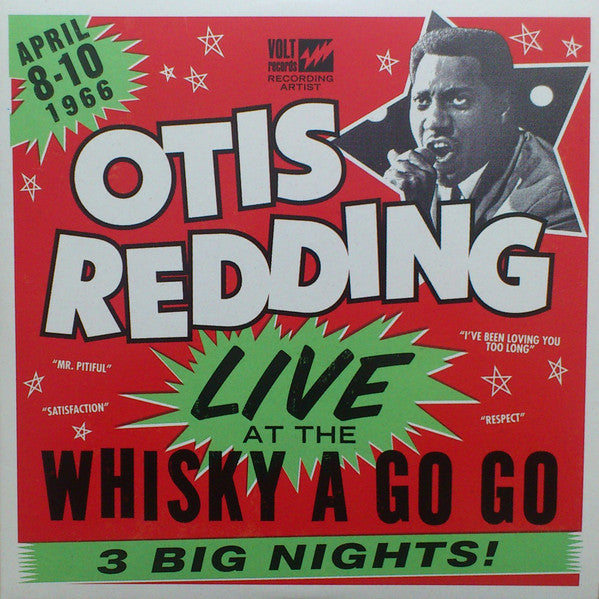Otis Redding – Live At The Whisky A Go Go / DISCO DOBLE (NUEVO, SELLADO)