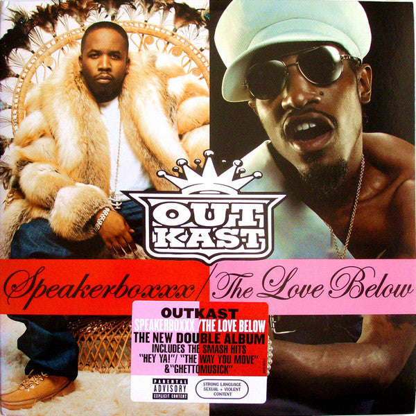 OutKast – Speakerboxxx / The Love Below / DISCO CUADRUPLE (NUEVO, SELLADO)