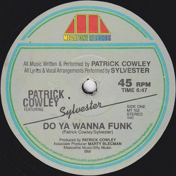 Patrick Cowley Featuring Sylvester – Do Ya Wanna Funk (EX) BOX18