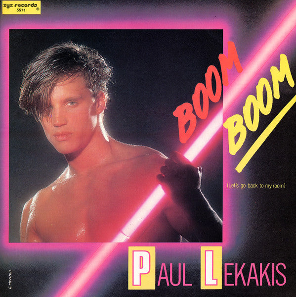 Paul Lekakis – Boom Boom (Let's Go Back To My Room) (NM, FUNDA VG+)