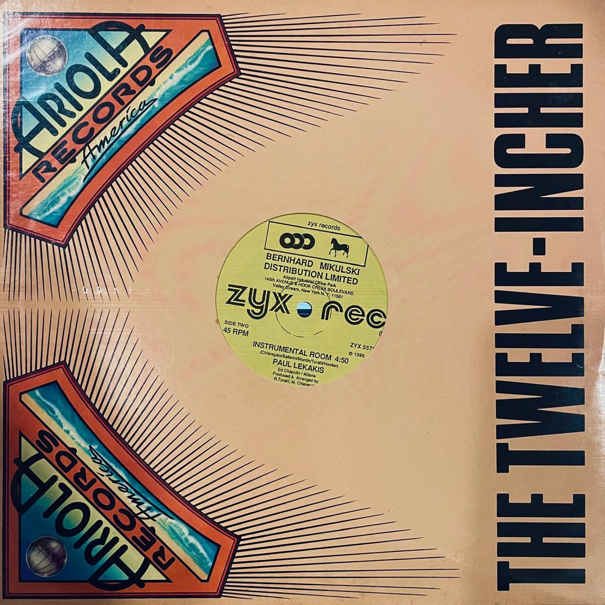 Paul Lekakis – Boom Boom (Let's Go Back To My Room) (VG+) BOX16