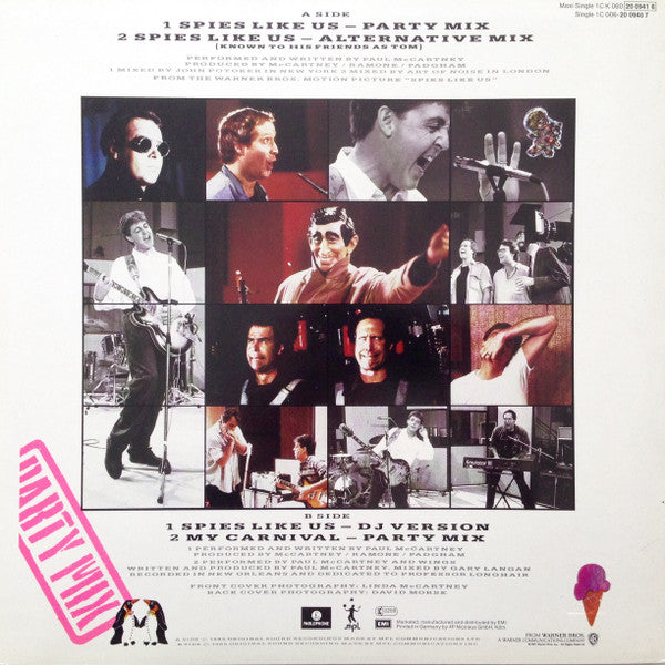 Paul McCartney – Spies Like Us (Party Mix) (VG+) BOX3