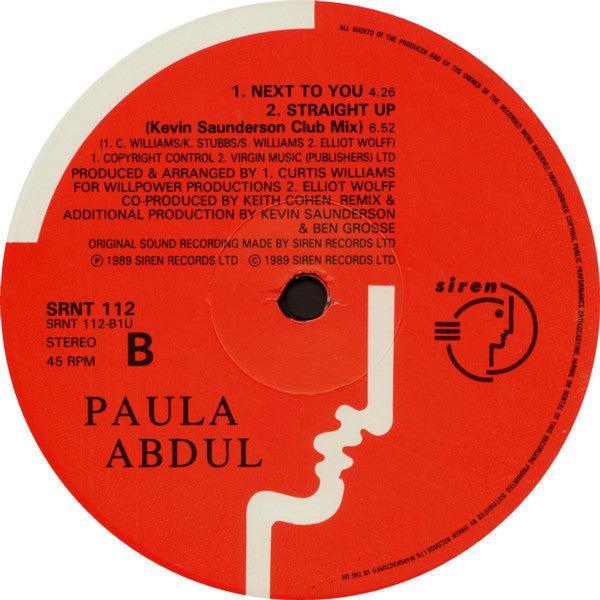 Paula Abdul – Forever Your Girl (NM)