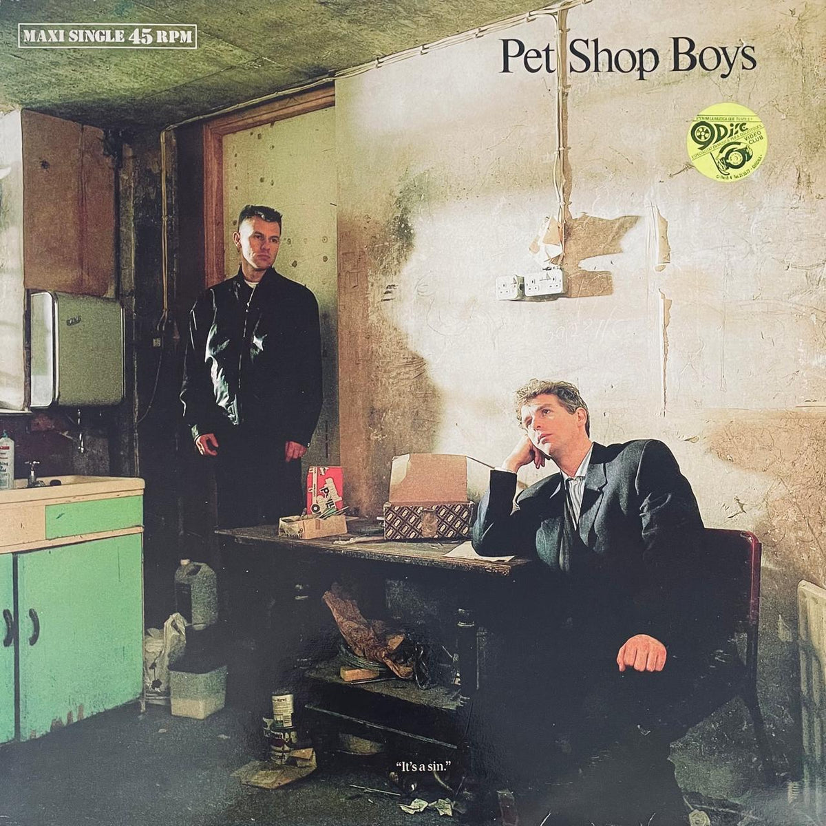Pet Shop Boys – It's A Sin (VG+) BOX16