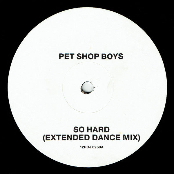 Pet Shop Boys – So Hard (EX, FUNDA GENERICA NM) BOX3