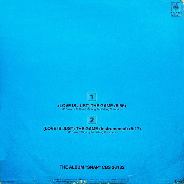 Peter Brown – (Love Is Just) The Game (NM, FUNDA VG+) BOX11