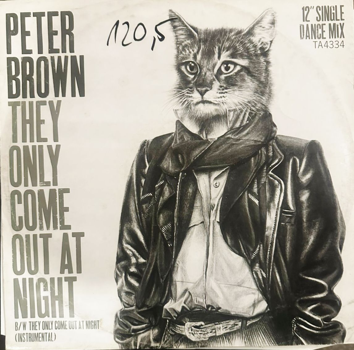 Peter Brown – They Only Come Out At Night (VG+) BOX6