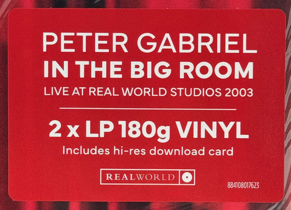 Peter Gabriel – In The Big Room / DISCO DOBLE (NUEVO, SELLADO) BOXV34