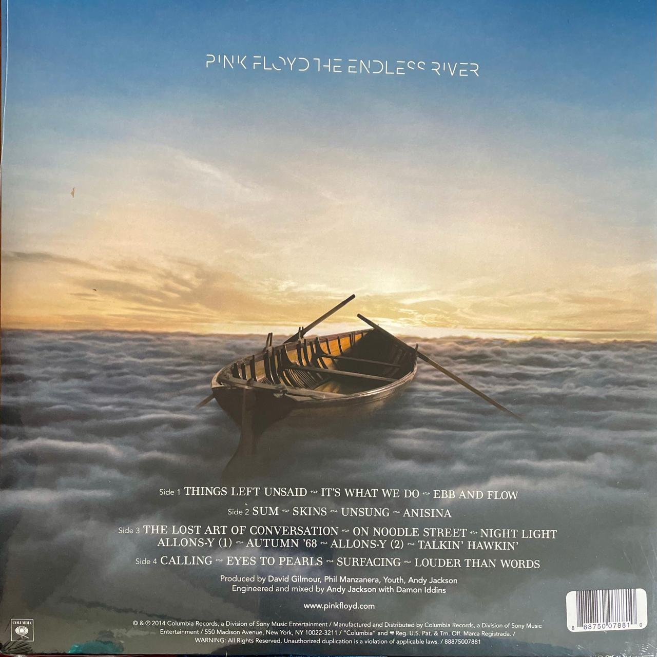 Pink Floyd – The Endless River / DISCO DOBLE (NUEVO, SELLADO) BOXV46