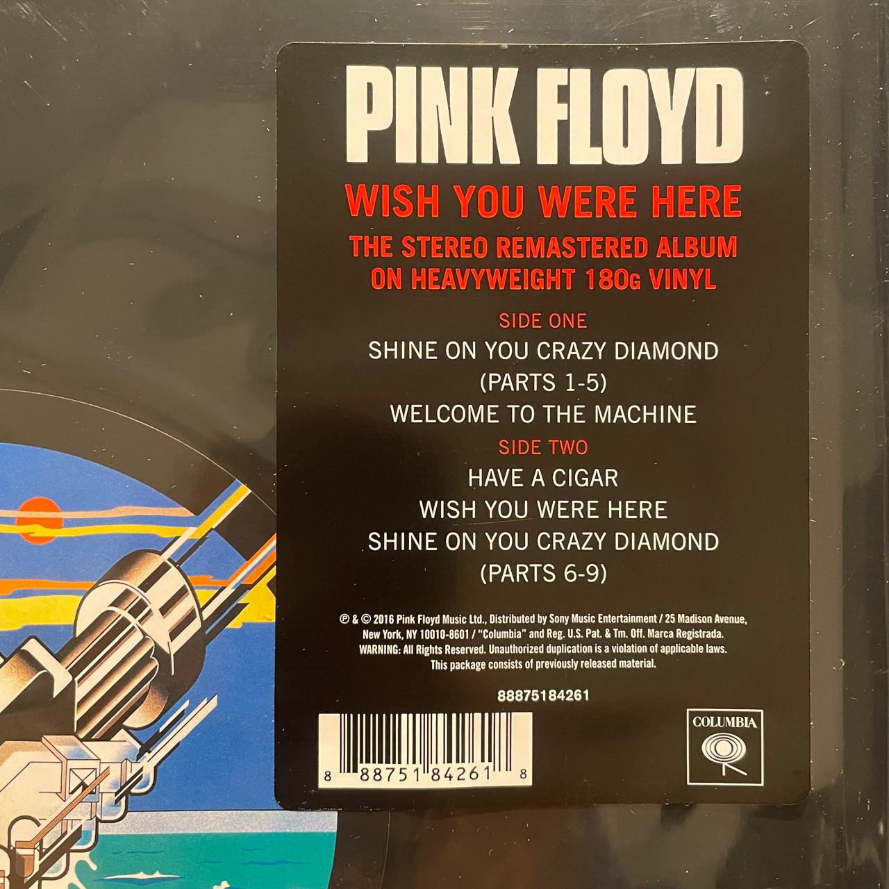 Pink Floyd – Wish You Were Here (NUEVO, SELLADO) BOXV40