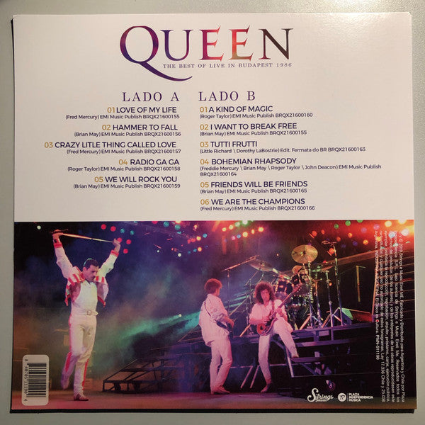 Queen – The Best Of Live In Budapest 1986 (NUEVO, SELLADO) BOXV1