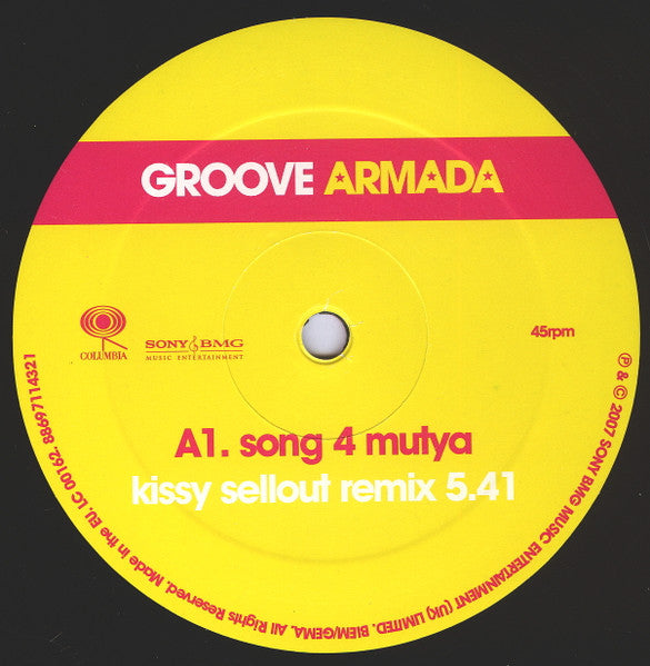 Groove Armada – Song 4 Mutya (EX) BOXE1