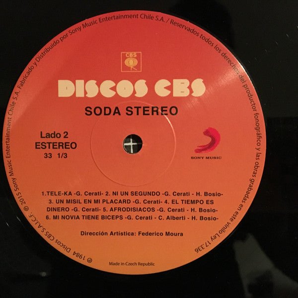 Soda Stereo – Soda Stereo (NUEVO, SELLADO) BOXV8