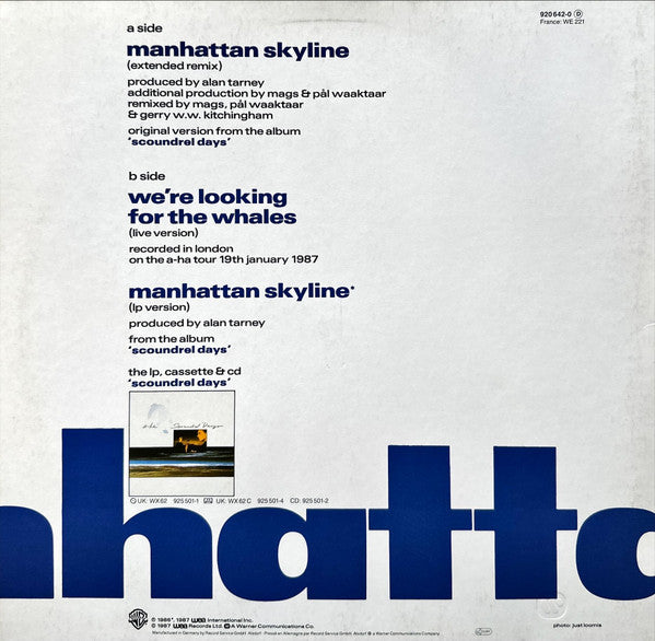 a-ha – Manhattan Skyline (Extended Remix) (NM) BOX22