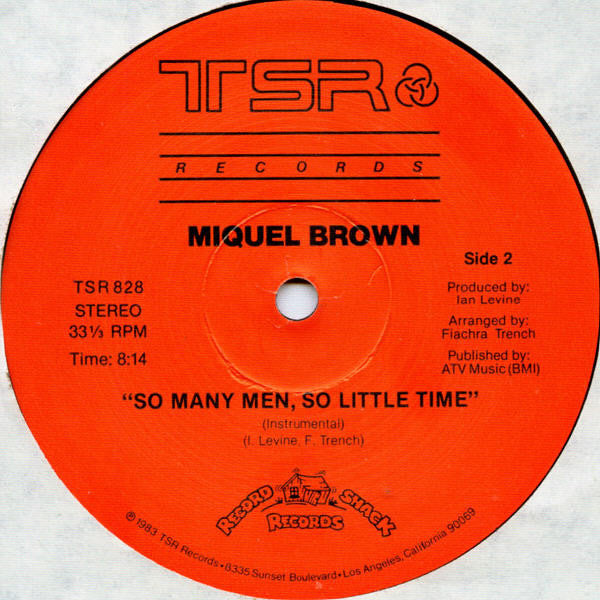 Miquel Brown – So Many Men - So Little Time BOX24
