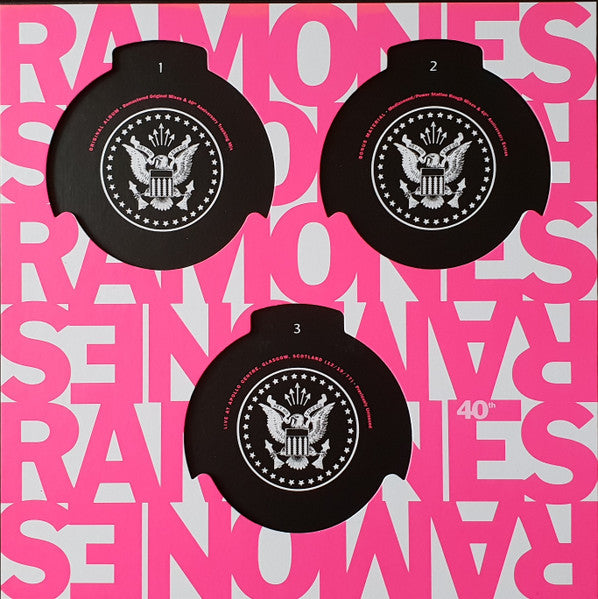 Ramones – Rocket To Russia - 40TH ANNIVERSARY DELUXE EDITION 3 CD, 1 LP (NUEVO, SELLADO) BOXV28