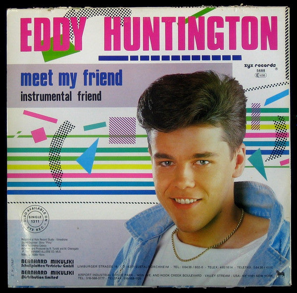 Eddy Huntington – Meet My Friend (NM, FUNDA EX) BOX6