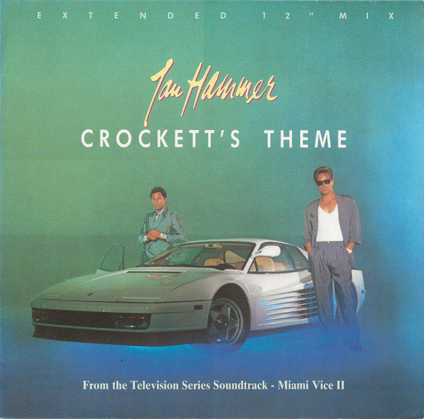 Jan Hammer – Crockett's Theme (Extended 12" Mix) (VG+) BOX14
