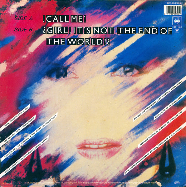 Spagna – Call Me (VG+, FUNDA NM) BOX9