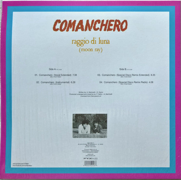 Raggio Di Luna (Moon Ray) – Comanchero (NUEVO Y SELLADO)