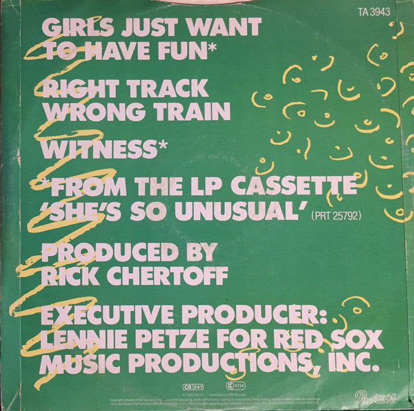 Cyndi Lauper – Girls Just Want To Have Fun (NM, FUNDA VG+) BOX16