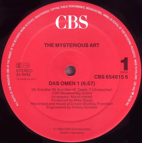 Mysterious Art – Das Omen (Teil 1) (NM) BOX9