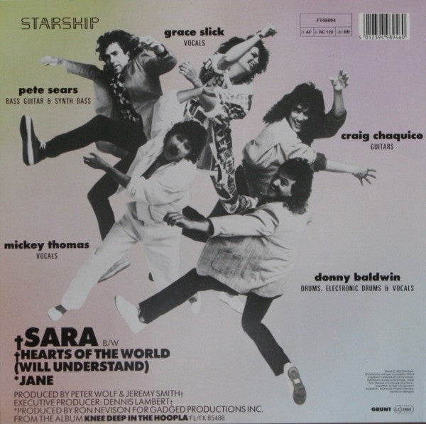 Starship – Sara (NM, FUNDA EX) BOX35