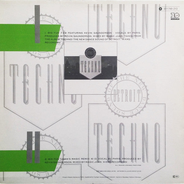 Inner City – Big Fun (NM, FUNDA VG+) BOX20