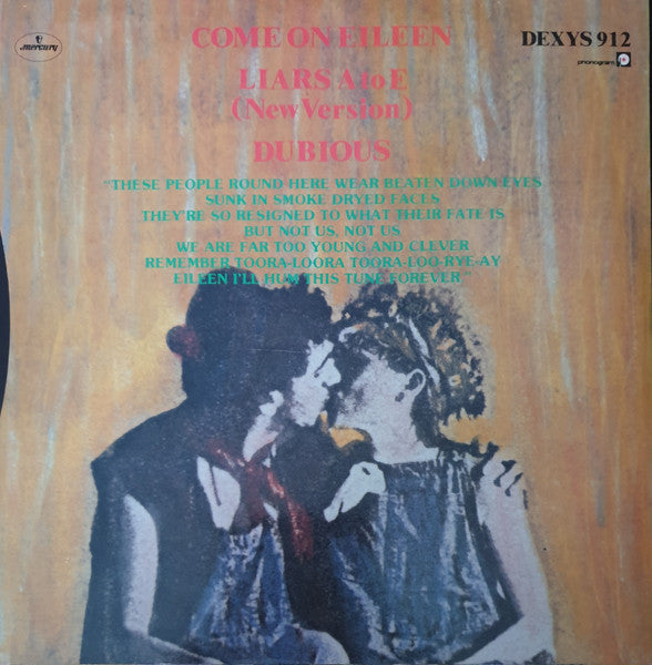 Dexys Midnight Runners & The Emerald Express – Come On Eileen (VG+) BOX8