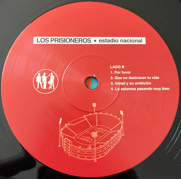 Los Prisioneros – Estadio Nacional Volumen 2 / DISCO DOBLE (NUEVO, SELLADO) BOXV4