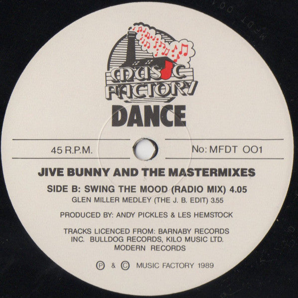 Jive Bunny And The Mastermixers – Swing The Mood (NM) BOX1