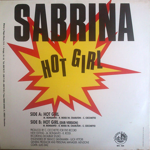 Sabrina – Hot Girl (EX) BOX13