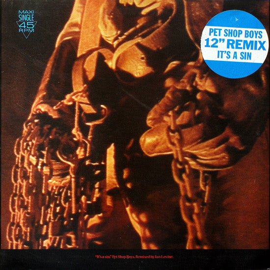 Pet Shop Boys – It's A Sin (Remix) (NM, FUNDA VG+) BOX12