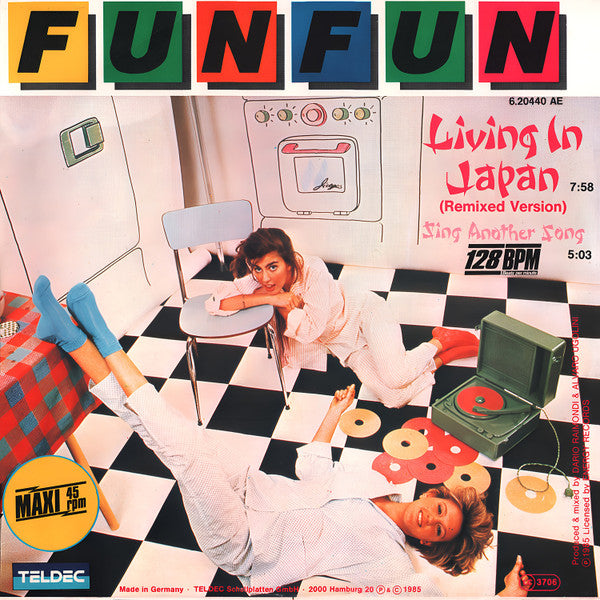 Fun Fun – Living In Japan (NM, FUNDA VG+) BOX12