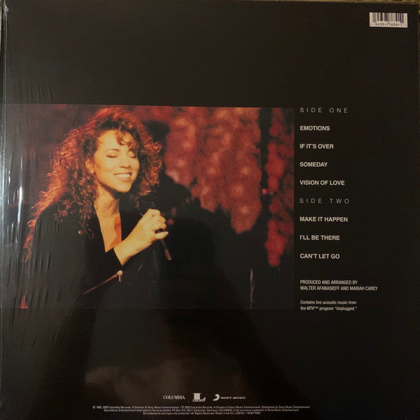 Mariah Carey – MTV Unplugged EP (NUEVO, SELLADO) BOXV3