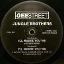 Jungle Brothers – I'll House You '98 (EX,PEQUEÑO STICKER EN FUNDA VG+ Y GALLETA) BOX33