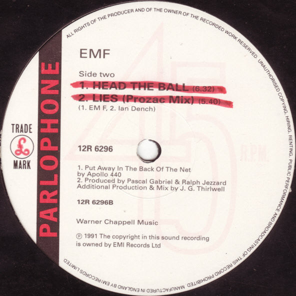 EMF – Lies (NM) BOX19
