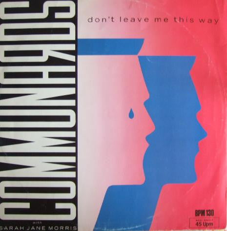 Communards With Sarah Jane Morris – Don't Leave Me This Way (NM, FUNDA VG+) BOX8