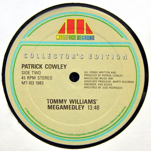 Patrick Cowley – Menergy / Megamedley (VG+ EX) BOX24