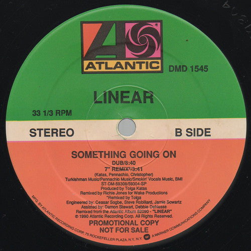 Linear – Something Going On (NM, FUNDA GENÉRICA) BOXE1