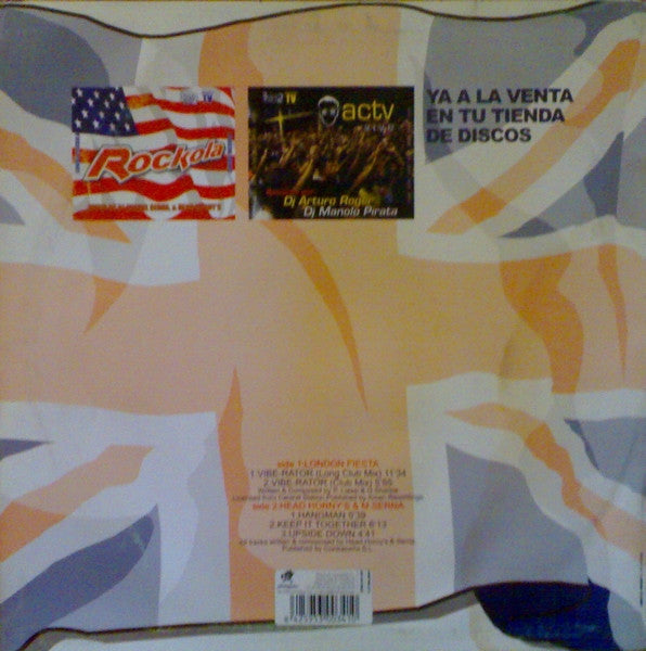 London Fiesta / Head Horny's & M.Serna – Vibe-Rator / Keep It Together (VG+) BOX5