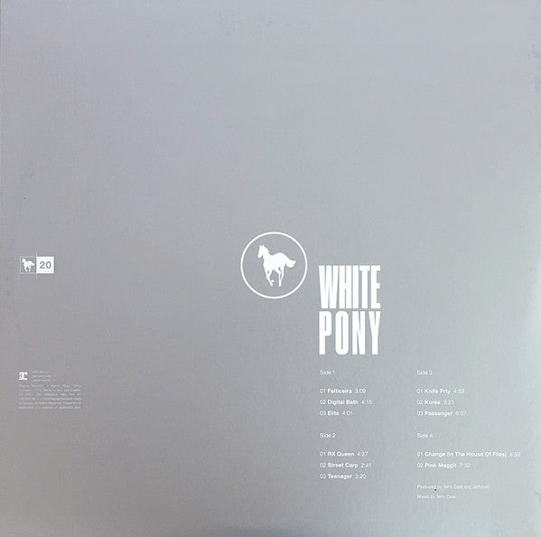 Deftones – White Pony - 20TH ANNIVERSARY EDITION / DISCO CUADRUPLE (NUEVO, SELLADO) BOXV19