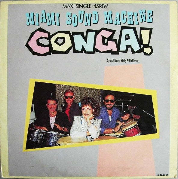 Miami Sound Machine – Conga! (Special Dance Mix By Pablo Flores) ) (NM, FUNDA EX) BOX11