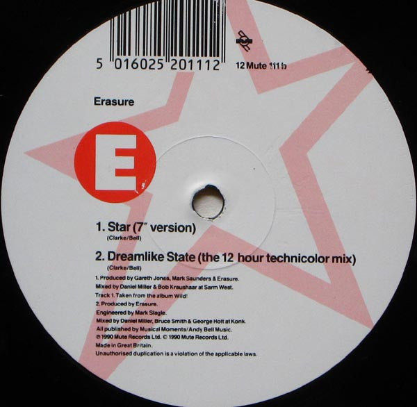 Erasure – Star (VG+) BOX19