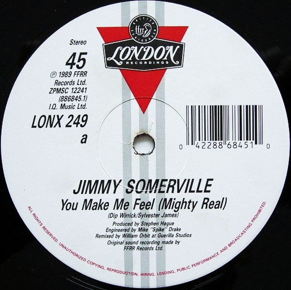Jimmy Somerville – Mighty Real (EX) BOX30